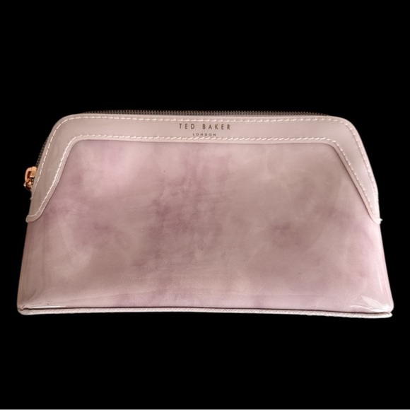Ted Baker London Marble Pink Small Cosmetic Bag - Picture 1 of 6